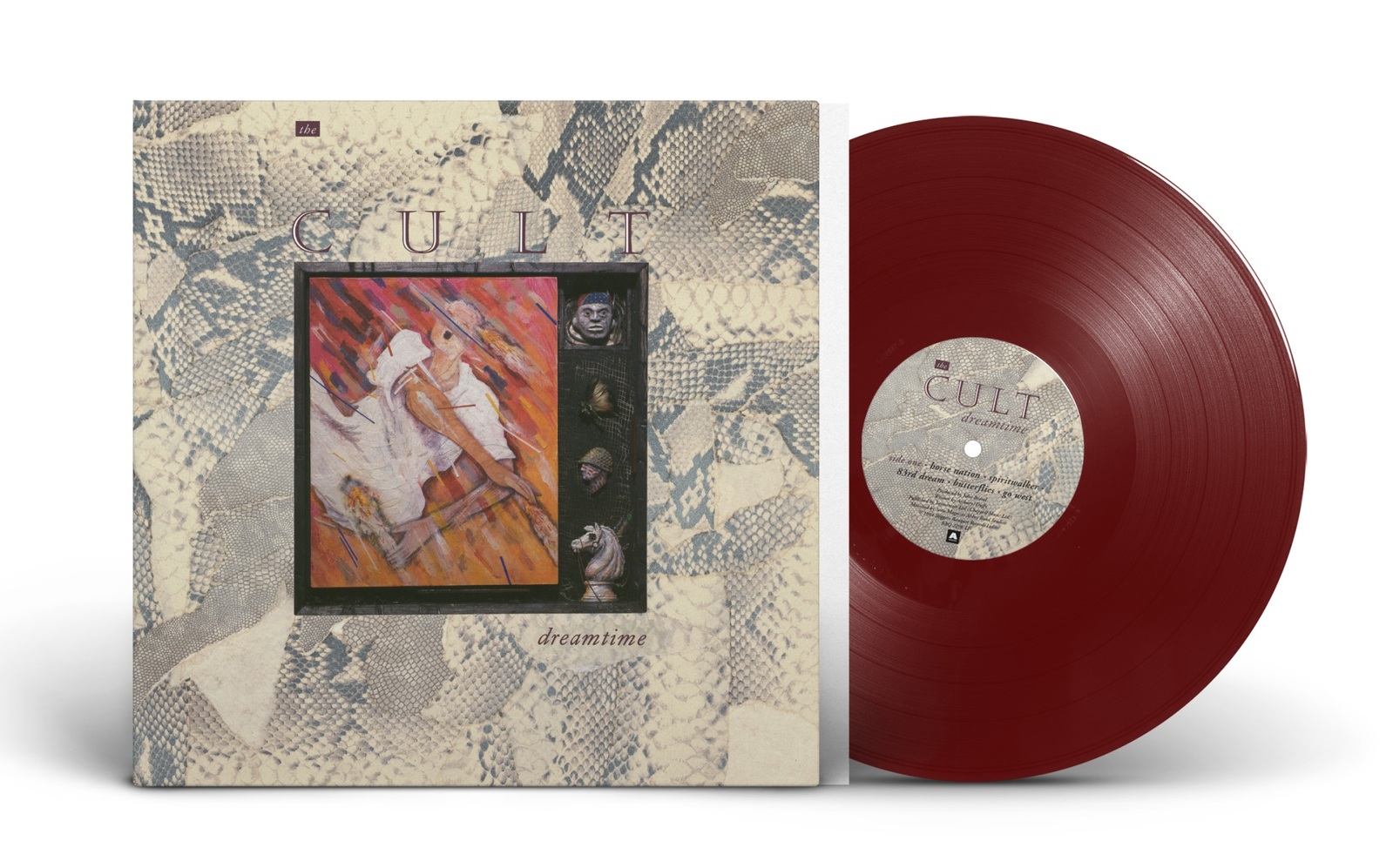 THE CULT - DREAMTIME LTD ED. RED LP